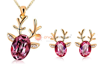 Gold Plated | Animal Pendant Sets